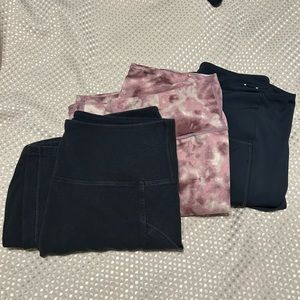 Lot of 3 Leggings